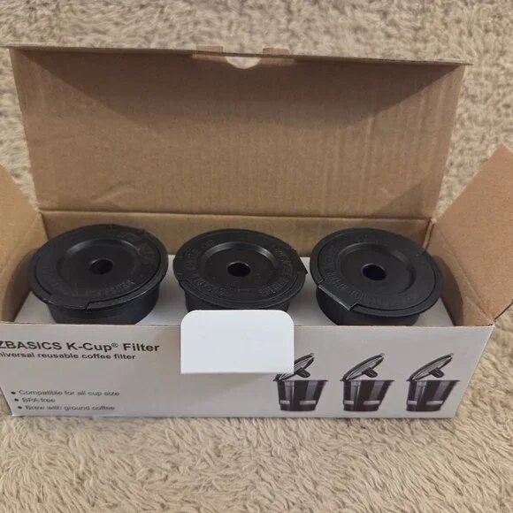 EZBASICS Reusable K-Cup Filters, 3-Pack - Picture 4 of 7